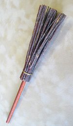 Rustic Broom<br> 32-104 Ulbricht Snowman Smoker